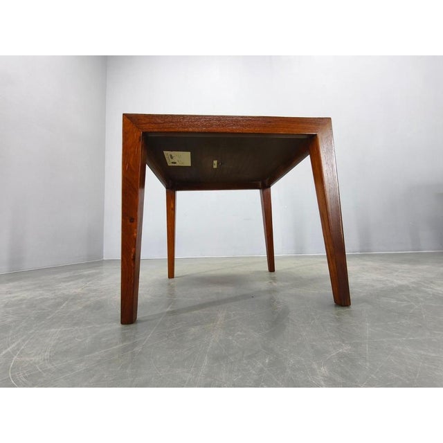 Wood Square Coffee Table by Severin Hansen for Haslev, Denmark 1960s For Sale - Image 7 of 10