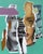 RemixD-2 (Mint) by Grant Gilsdorf | Oil on ACM Collage of faces and text on a green background For Sale