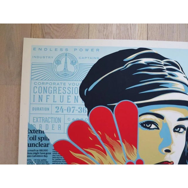 Shepard Fairey (Obey), Fan the Flames, 2019, Screenprint For Sale - Image 7 of 10