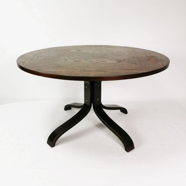 Wood Modernist Coffee Table, Denmark, 1970s For Sale - Image 7 of 7