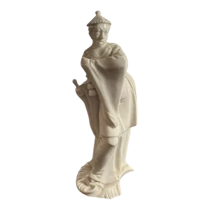 Mid 20th Century Nymphenburg Glazed Bisque Figurine