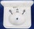 Vintage "Standard" High-Back Porcelain & Cast Iron Sink With Cast Iron Mounting Bracket For Sale In Portland, ME - Image 6 of 18