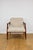Vintage armchair GFM 300-202 designed by J.Kedziorek, Loft style from the 1970s, vintage beige boucle lamb fabric. 2...