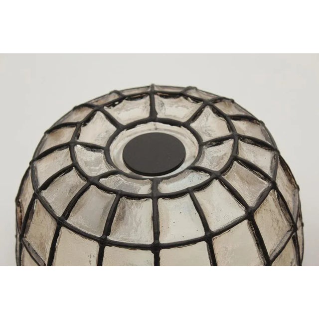 Mid-Century Glass Wall Mounts from Limburg, Germany, 1970s, Set of 2 For Sale - Image 4 of 9