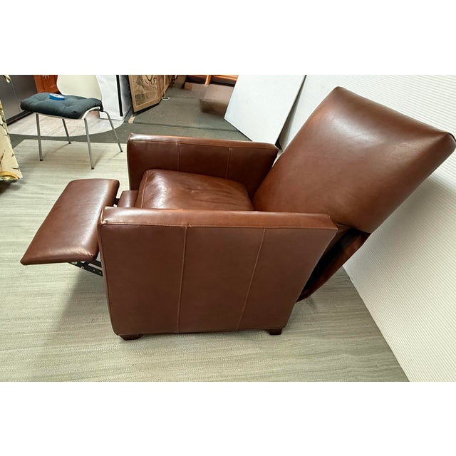 Crate & Barrel Recliner For Sale - Image 11 of 14