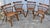 Wood Vtg. Set of Four Ethan Allen Heirloom Nutmeg Maple Windsor Dining Chairs For Sale - Image 7 of 17