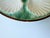 Longchamp Antique French Faïence Longchamp Majolica Oyster Plate | Green Basket Weave | Circa 1920s For Sale - Image 4 of 5