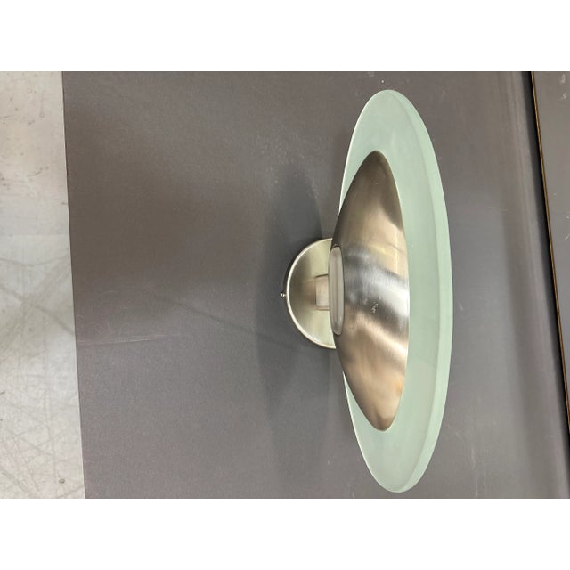 White 1970s Lightolier Polished Chrome Wall Sconce For Sale - Image 8 of 8