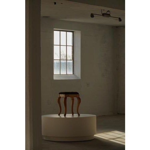 Early 20th Century Danish Classic Pine Stools with Lambswool Seats, 1920s, Set of 2 For Sale - Image 14 of 18