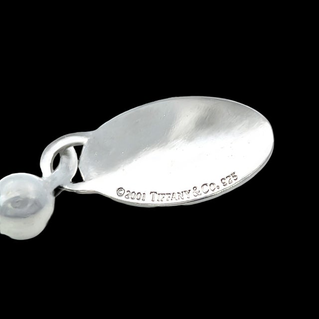 1990s Tiffany & Co Estate Hanging Ornament Keychain Sterling Silver For Sale - Image 4 of 9