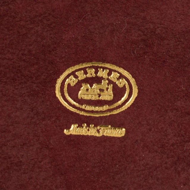 Hermes, Paris designs this superb and rare picture photo frame. Exclusively made for Hermes in Limoges, this timeless and...