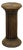 Vintage Pencil Reed Pedestal Gabriella Crespi Style Coastal Boho MCM Decor For Sale