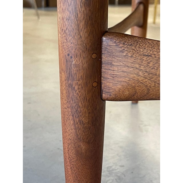 Early 20th Century Scandinavian Mid-Century Guitar Pick Leaf Table For Sale In Palm Springs - Image 6 of 18