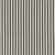 Schumacher Brigitte Stripe Fabric in Black For Sale