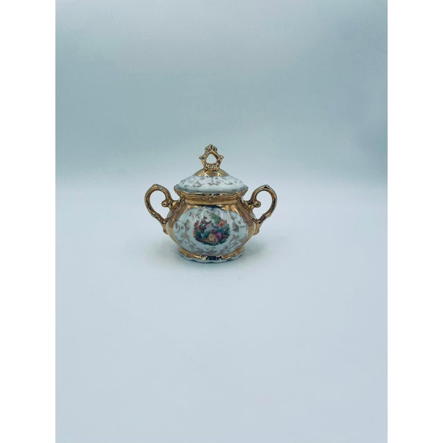 Italian Porcelain Sugar Bowl, 1969 For Sale - Image 13 of 13