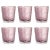 Michael Weems Old Fashioned Tumbler Purple Glasses - Set of 6 For Sale In Detroit - Image 6 of 6