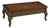Vintage Grand Tour World Map Coffee Table in Weathered Old World Olive and Antiqued Walnut For Sale
