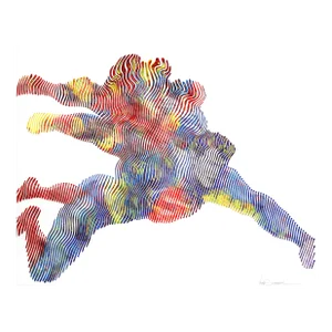 "Superman My Hero Forever" Original Artwork by Virginie Schroeder