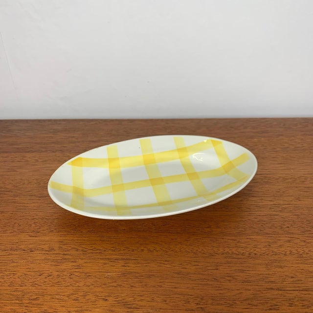 Small Model Yellow Tablecloth, 1950 For Sale - Image 4 of 8
