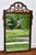 Antique Chippendale Mahogany Fretwork Wall Mirror Gilt Shell Accents For Sale - Image 4 of 15