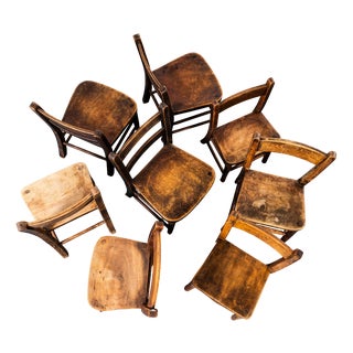 English Childrens Chapel Chair from Harlequin, 1940s For Sale