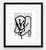 Black & White Abstractions No. 5 is a sophisticated contemporary abstract work by artist Diane Grant, originating from a...