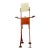 Postmodern ''Robot'' Valet Stand - Sculptural Wood & Aluminum, Venice,c.1980-1990 For Sale