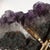 Willy Daro Early 21st Century Single Natural Amethyst Fragment Table Lamp For Sale - Image 4 of 12