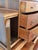 Early 1900s Depression Era Carved Inlay Tall Chest of Drawers 6639 For Sale - Image 11 of 18