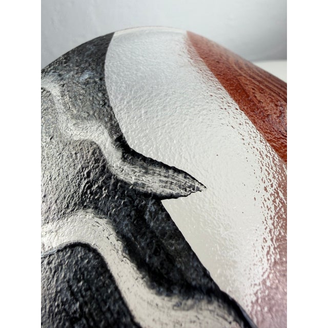 Vintage Art Glass Bowl by Kosta Boda, Sweden, 1990s For Sale - Image 11 of 13