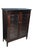 Mission Antique Novelty Wood Works Co. Mission Style Mahogany Bookcase Display Cabinet For Sale - Image 3 of 14
