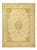Mogul Collection Hand-Knotted Area Rug - Ivory 9' 3" x 12' 2" For Sale