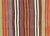 1950s Turkish Kilim. Hand woven with wool on wool foundation in the Oushak region of Turkey. Kilims & Flat Weaves are rugs...