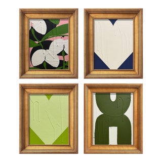 Ron Giusti Mini Mix Gallery Wall Acrylic Paintings For Sale