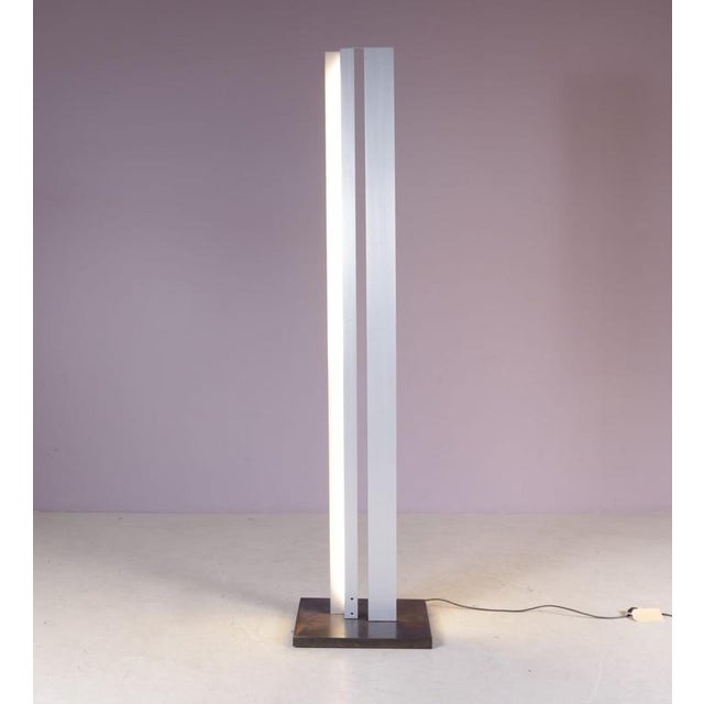 1990s Charis floor lamp, O-serie 13/18 by Herman Hermsen , is a sculptural lighting design from the 1990s and was...