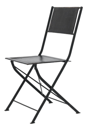 French Foldable Bistro Chair, 1940s