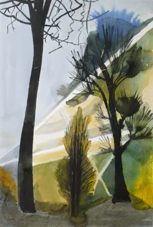 Remy, Abstract Pen & Ink Landscape