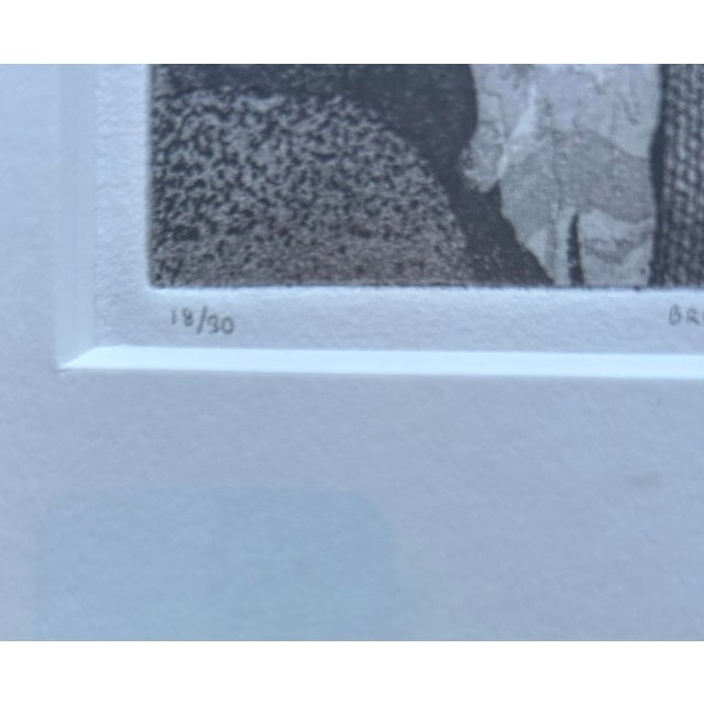 Original Aquatint Etching of Broad & Chestnut Philadelphia by Kevin Cummins For Sale - Image 4 of 7