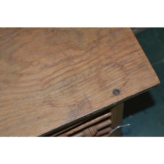 1960s Mid Century Wood Stick & Ball Shelf 24" Wall Mount Brass Finials / Round Beehive Balls For Sale - Image 17 of 18