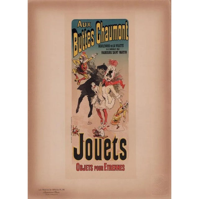 J. Chéret, Aux Buttes Chaumont from Les Maîtres de L'Affiche, 1898, Original Lithograph For Sale - Image 13 of 13