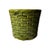 Vintage English Wicker-Pattern Planter in Emerald Green, 1950s For Sale - Image 4 of 7