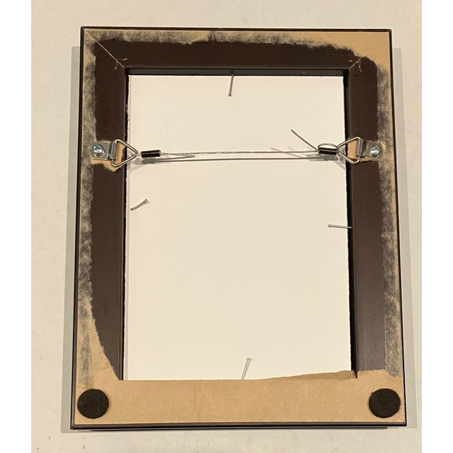 5 x 7 print on paper after original painting by contemporary artist Judy Henn Overall size with frame is 7.25 x 9.25