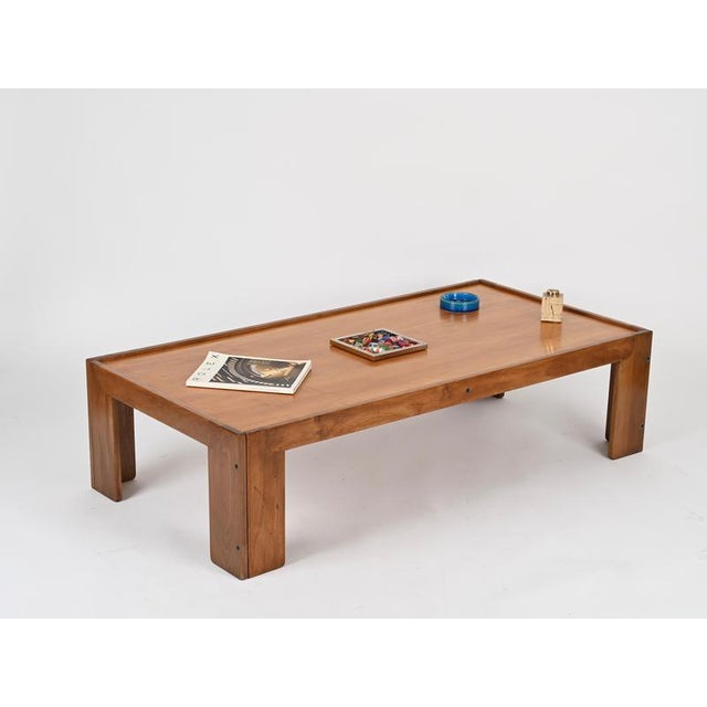 Large Coffee Table by Afra and Tobia Scarpa for Cassina, 1960s For Sale - Image 9 of 16