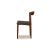 Brown Vintage Brown-Grey Teak Wood Chairs by Knud Anderson, Denmark, 1967 For Sale - Image 8 of 9