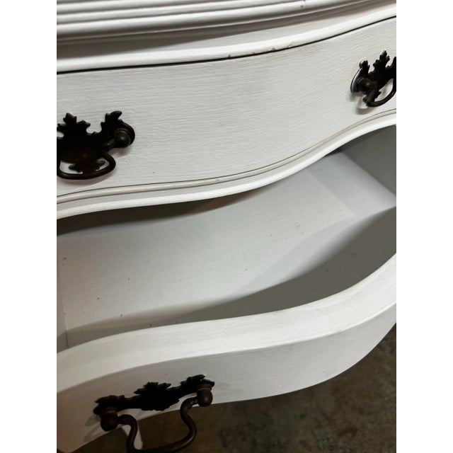 White French Bombee Night Stands, Pair For Sale - Image 8 of 8