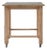 20th Century Belgian Wooden Side Table on Wheels For Sale
