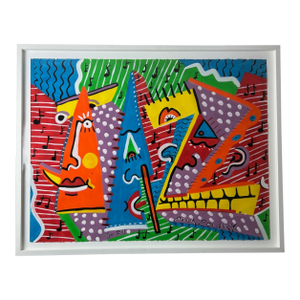Andre Miripolsky, Santa Barbara Jazz Festival, 1981 - Original Painting