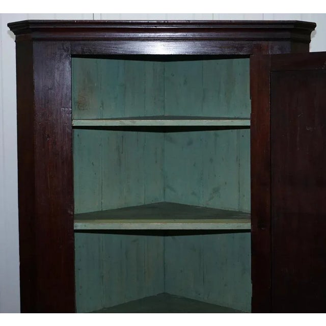 Solid Hardwood Corner Cupboard, 1760s For Sale - Image 18 of 18