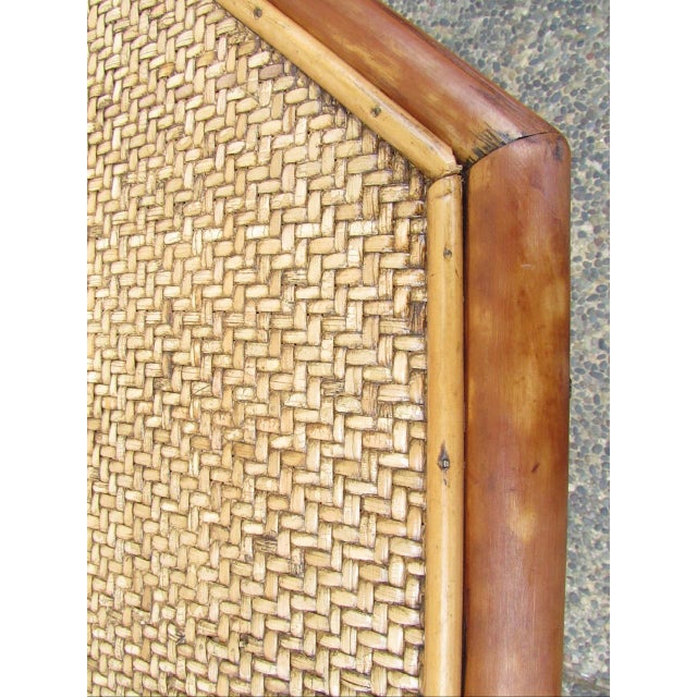 1900 - 1909 Antique English Tiger Bamboo Table For Sale - Image 5 of 8
