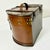 1980s Vintage Americana Boho Chic Wood and Faux Leather Strap Storage Box, After Ralph Lauren For Sale - Image 9 of 14